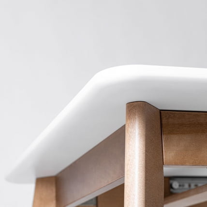 Стол обеденный Пегас Plus 160x95 Морилка Дуб золотой Морилка Орех_4