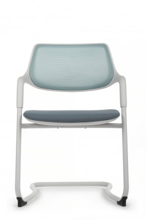 Кресло Scroll SF HY-813B Голубой/Серый_4