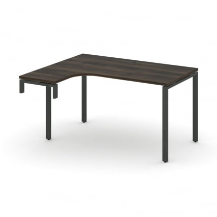 Стол-надставка на опорную тумбу (левый) CONCEPT CN.OSAN-002(L) Дуб Мали Антрацит_0