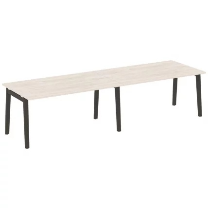 Стол переговорный (2 столешницы) ONIX WOOD OW.PRG-2.4 Денвер Светлый/Темный_0