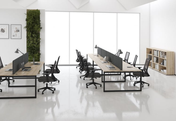 Стол письменный левый XTEN-Q XQCET 149 L Бук Тиара Антрацит_1