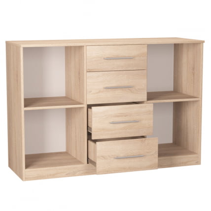 Комод K-93x135x45-1(Белый)_1