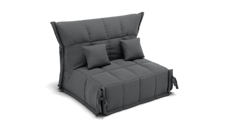 Диван Джаз 800 (ЗР) Цвет фасада: Светло серый; Тип: Прямой; Материал фасада: Металл/Велюр_0