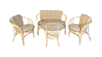 Комплект Багама с диваном, подушки светлые обычные Bahama10 натуральный_0