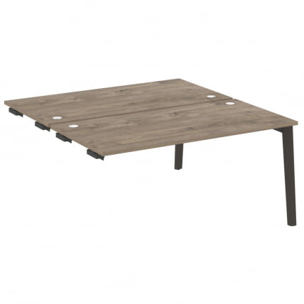 Стол-приставка двойной к опорным элементам ONIX WOOD OW.D.SPR-4.8 Тиквуд Темный/Темный_0