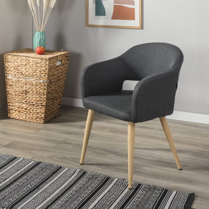 Кресло Oscar темно-серый/нат.дуб_3