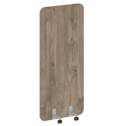 Перегородка на металлических опорах, на роликах R-line DP.R-80-180 Тиквуд Темный_0