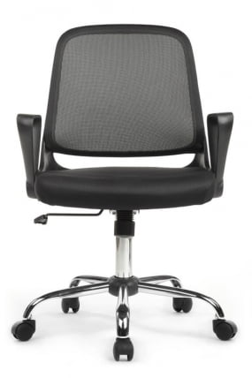 Кресло W-158 Черный Пластик/Черный_4