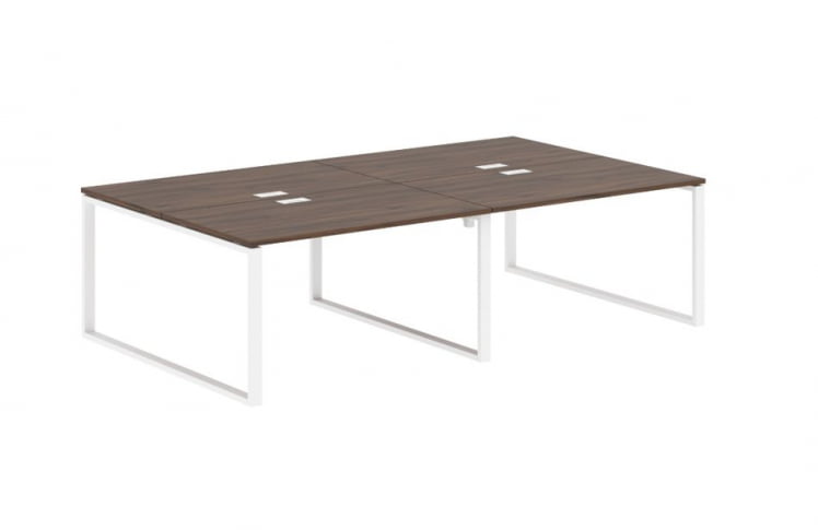 Бенч-система EDIS EQWST 2716 Дуб Денвер темный Белый_0