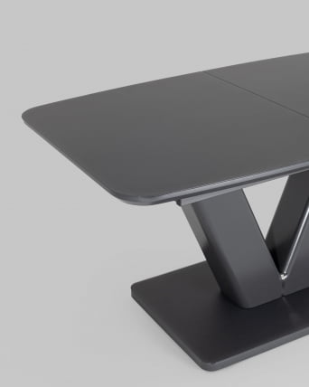 Обеденный стол Вильнюс раскладной 160-200x90 Серый_4