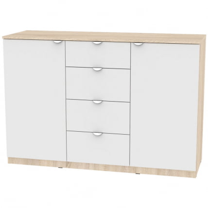 Комод К-93кс135кс45-1-ТР(ДСС-Белый) / K-93x135x45-1-TR(ДСС-Белый)_0