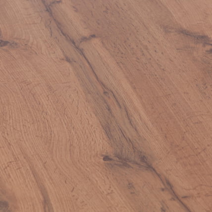 Стол АЛИГЕРЙ ЛДСП/ХПЛ/опора-массив березы , 130 х 75+30 х 75 см, Дуб Вотан/чёрный / ALIGERY ЛДСП/HPL/опора-массив_9