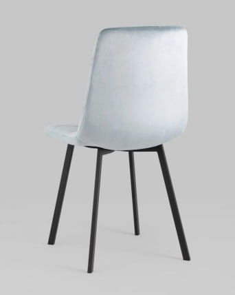 Стул Chilly велюр серо-голубой 4 шт._4