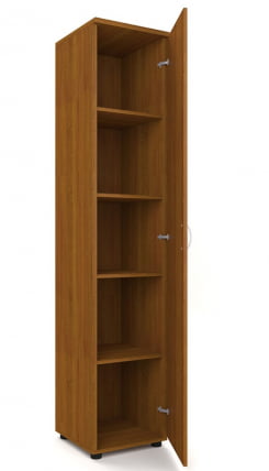 Шкаф для документов узкий Р.П-3 Дуб Сонома светлый_1