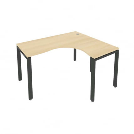 Стол письменный METAL SYSTEM Б.СА-3 Пр Акация/Антрацит_0