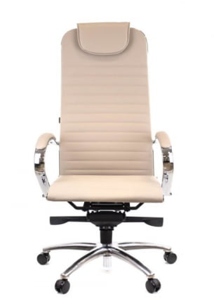 Кресло руководителя Everprof Deco Экокожа Бежевый_2