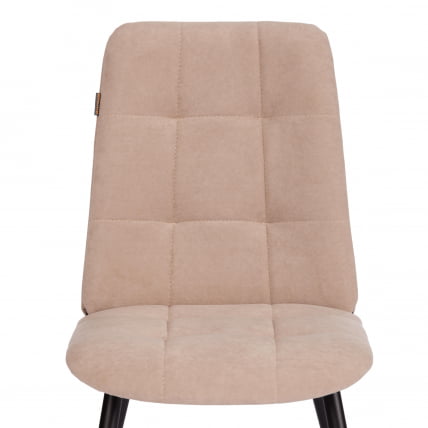 Стул обеденный Asti флок , 47х54х86, бежевый, 7_5
