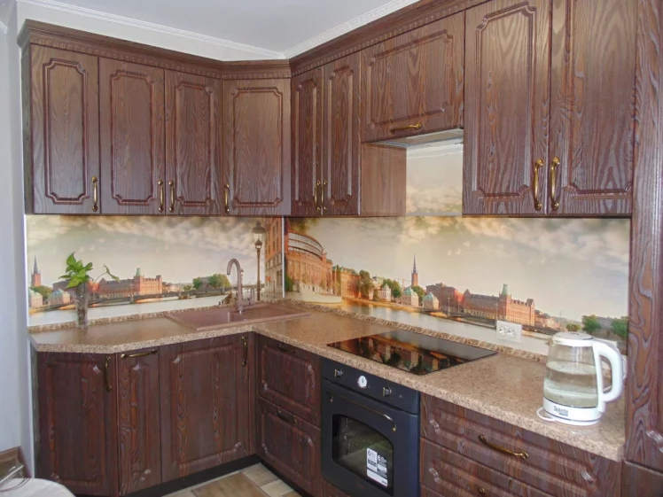 Глянцевый фартук (КОМПОЗИТ) KM 23_5