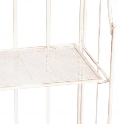 Этажерка Secret De Maison Elisa (PL08-10337) стальной сплав, античный белый, 41,50х20х108 см_6