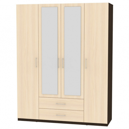 Шкаф распашный R-230х180х45-2-M(Венге-ДМ)_0