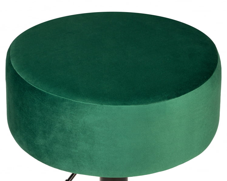 Пуф DOBRIN DANNY BLACK (зеленый велюр (MJ9-88))_1