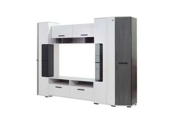 Стенка Атлант Ясень Анкор Светлый Ясень Анкор Темный_0