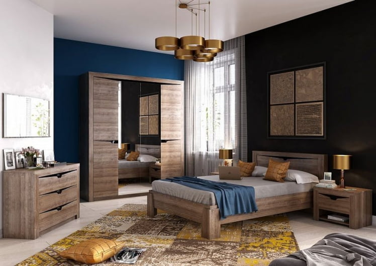 Стол туалетный Соренто 18 Дуб Стирлинг_11