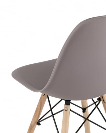 Стул Еамес Стйле ДСВ темно-бежевый (разборный каркас) / Eames Style DSW_6