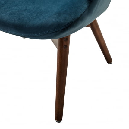 Кресло Хайбэк синий/т.орех_8