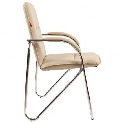 Комплект офисных кресел CHAIRMAN 851 экокожа Бежевый_2