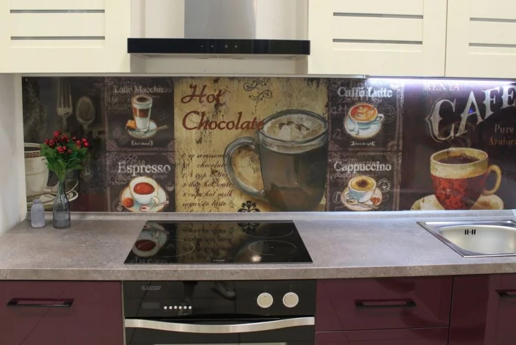 Глянцевый фартук (МДФ) AG 37_3