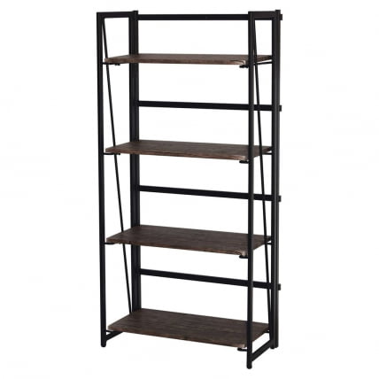 Стеллаж на металлокаркасе BRABIX LOFT SH-001 Мореный дуб_2