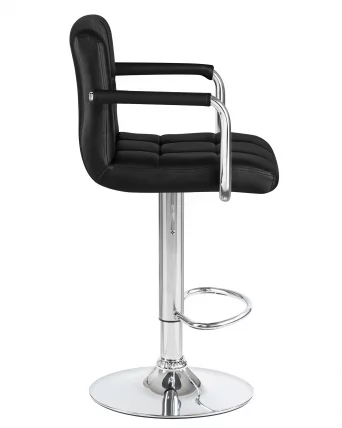 Стул барный DOBRIN KRUGER ARM Черный_2