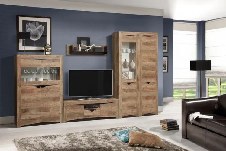 Шкаф-пенал Лючия 33.14 Кейптаун Венге_2