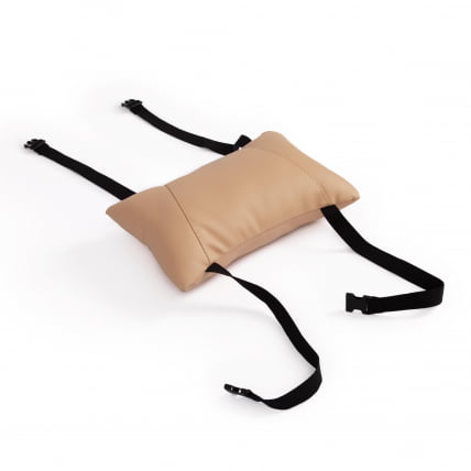 Кресло DRIVER (22) кож/зам/ткань, бежевый/бронза, 36-34/TW-21_15