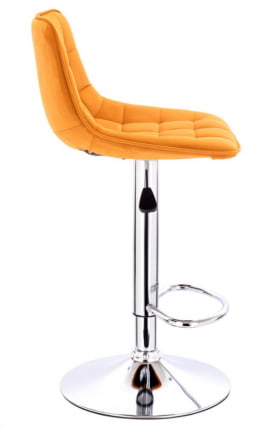 Барный стул Everprof Cooper Ткань Горчичный_2