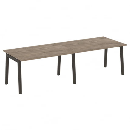 Стол переговорный (2 столешницы) ONIX WOOD OW.PRG-2.3 Тиквуд Темный/Темный_0