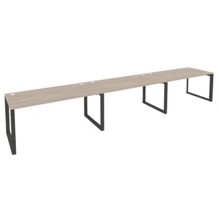 Рабочая станция на О-образном м/к ONIX O.MO-RS-3.4.8 Дуб Аттик/Антрацит_0