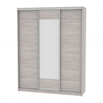 Шкаф-купе B-230х180х60-2(ЯШС-D7D8D7)_0