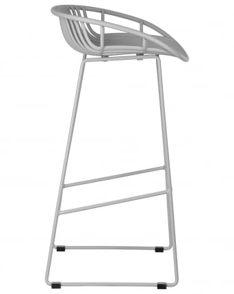 Стул барный ДОБРИН ФРАНК (светло-серый) / DOBRIN FRANK_2