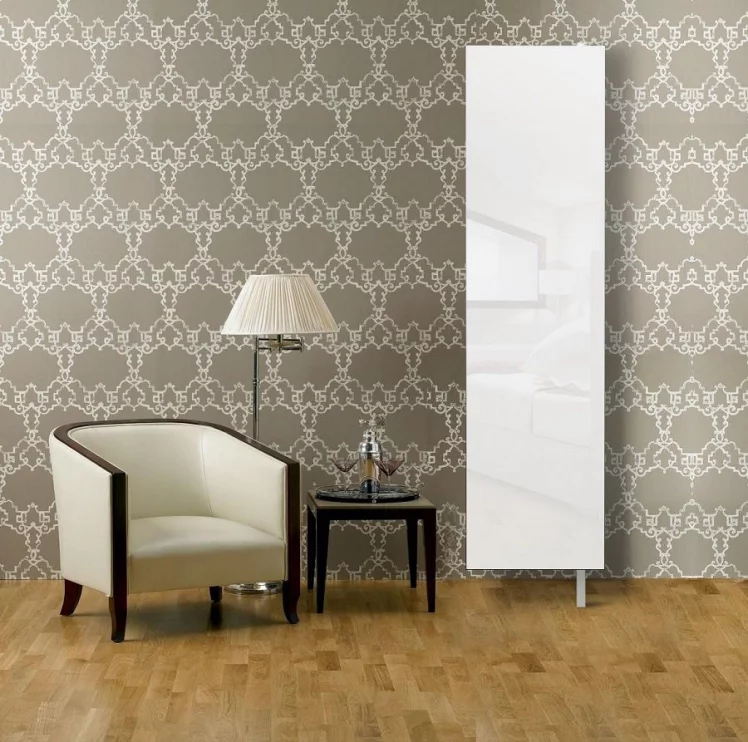 Поворотный шкаф в белом стекле Drive SP Белый_0