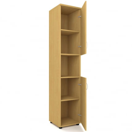 Шкаф для документов узкий Р.П-4 Крафт белый_1