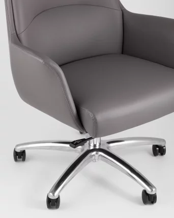 Кресло руководителя ТопЧаирс Викинг Серое / TopChairs Viking_8