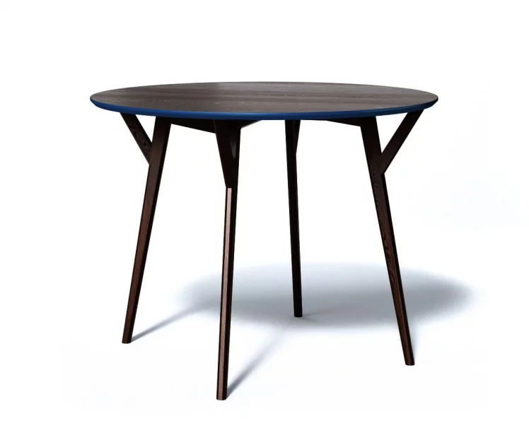 Обеденный стол CИРCЛЕ (Дуб венге/сапфировый) / CIRCLE_0
