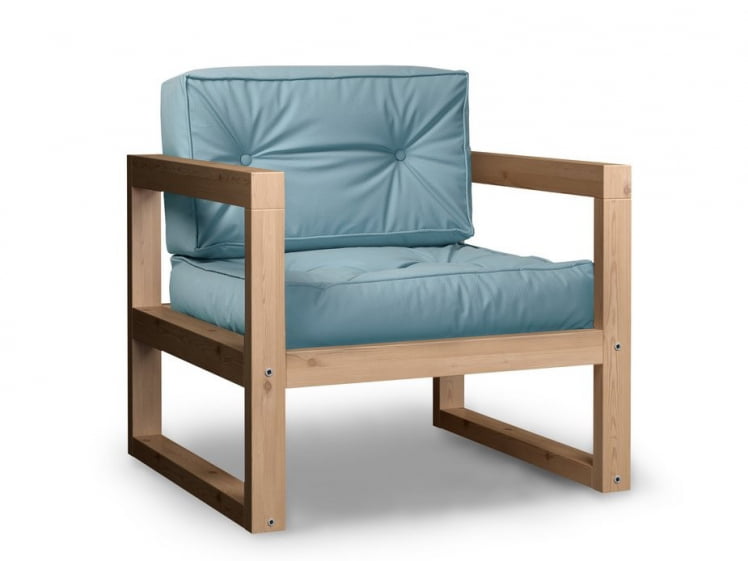 Диван одноместный DEmoku Д-1 бежевый-натуральный_0