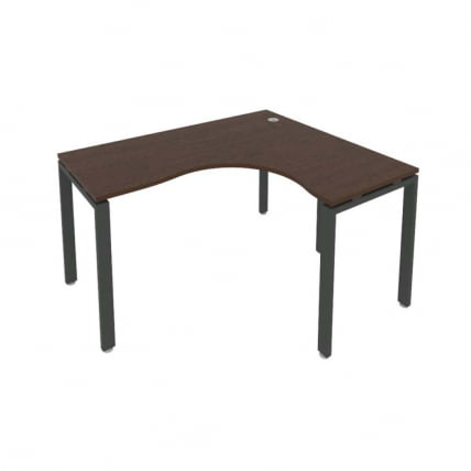 Стол письменный METAL SYSTEM Б.СА-3 Пр Венге/Антрацит_0