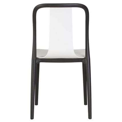 Стул обеденный DOBRIN ADAM (черный/белый)_2