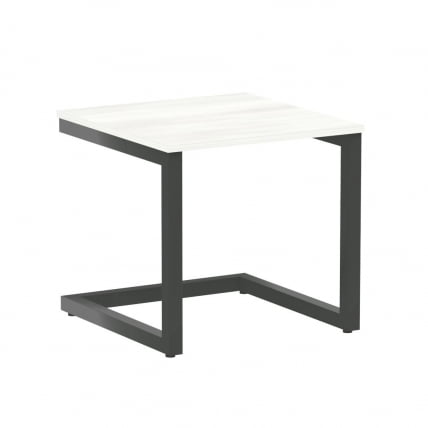 Журнальный стол HOME OFFICE VR.SP-2-58.G Снежная Платина/Антрацит металл_0