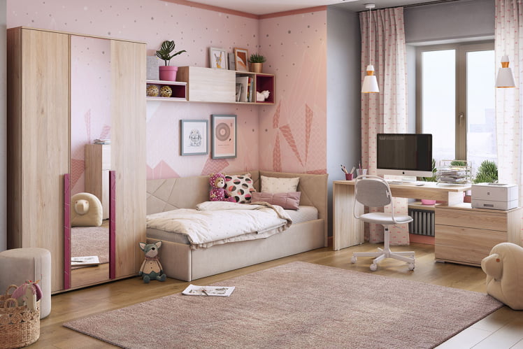 Полка-вкладыш 46 UL.46-M фуксия_1