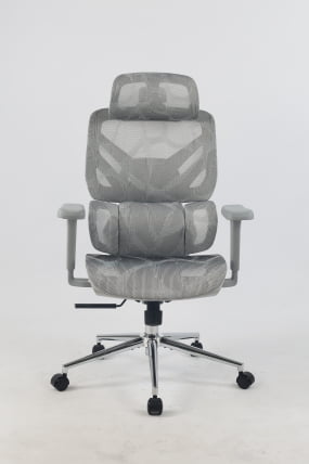 Кресло офисное ТопЧаирс Структо (Струcто) серая сетка / TopChairs (Structo)_2